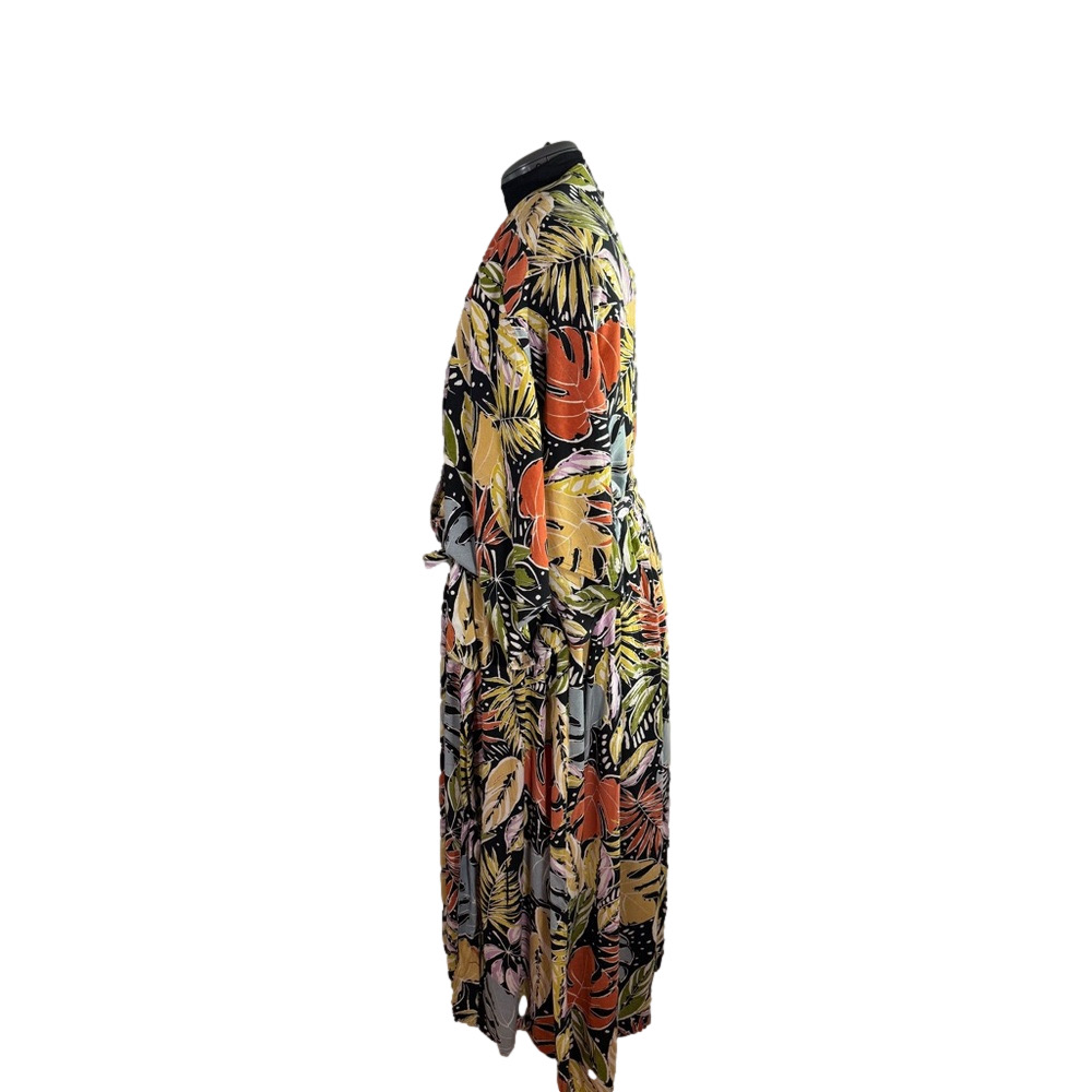Loralette By City Chic Dotty Palm Day Date Printed Maxi Dress SKU0082 - Picture 10 of 15